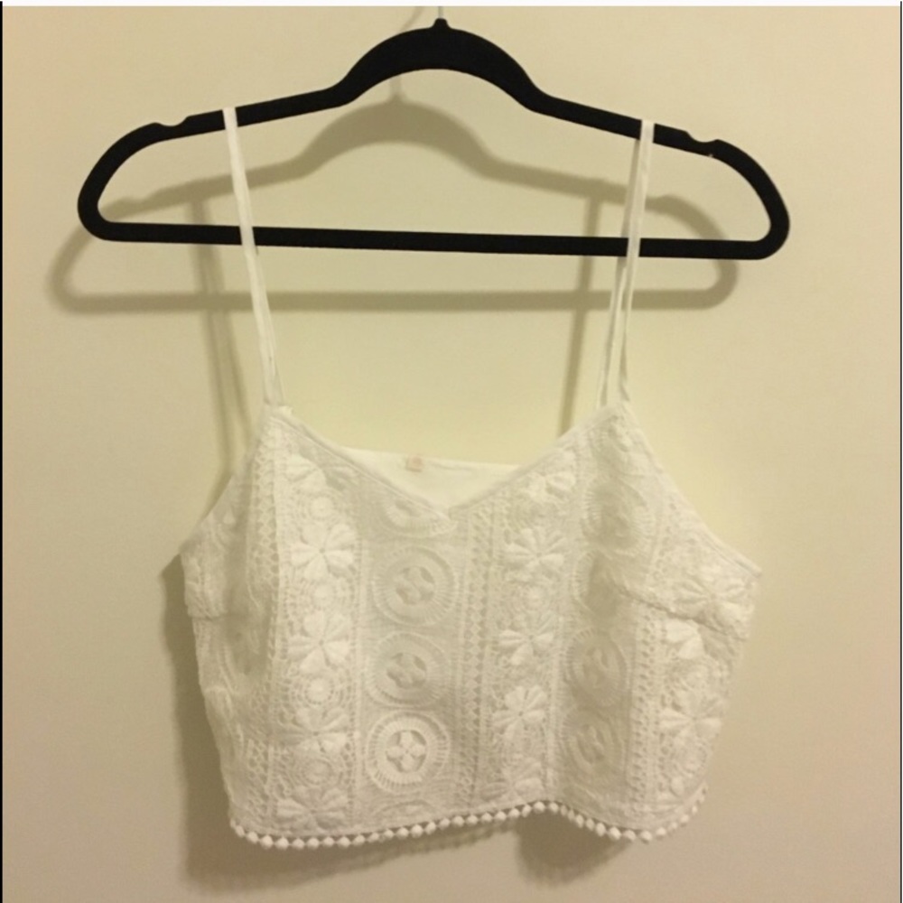 South moon under Raga Crochet Crop top